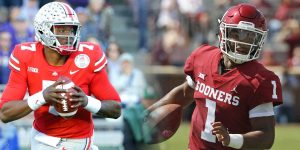 Kyler Murray and Dwyane Haskins