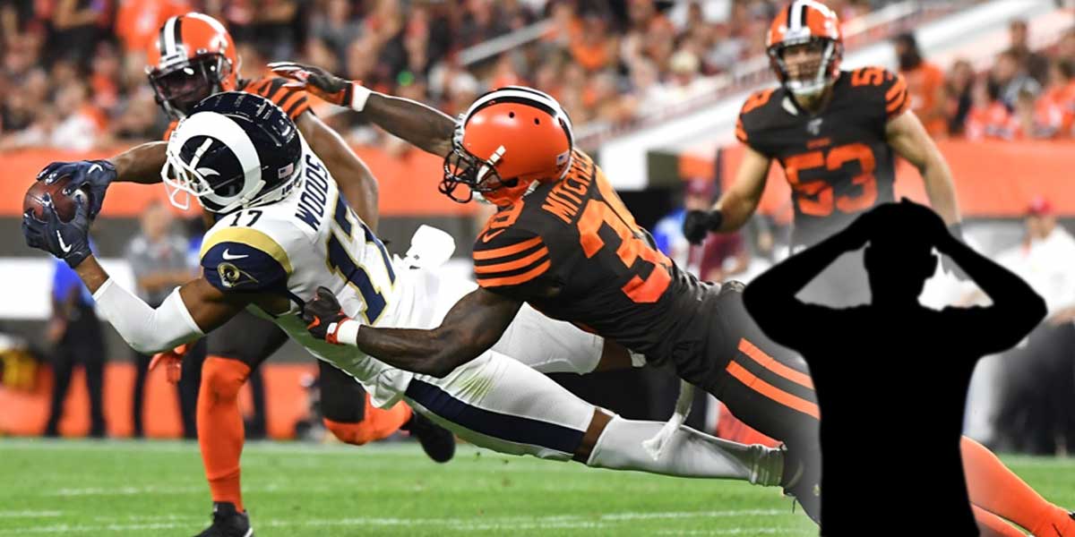 The Cleveland Browns Fall to the LA Rams.