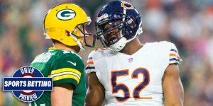 Green Bay Packers versus the Chicago Bears