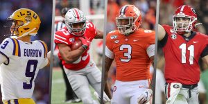 LSU - Clemson - Ohio State - Georgia