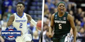 Michigan State Spartans take on the Kentucky Wildcats