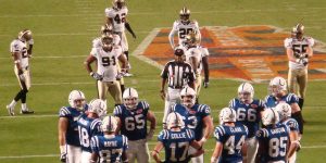 Indianapolis Colts take on the New Orleans Saints