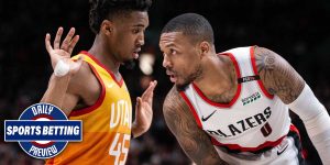 Utah Jazz play the Portland Trail Blazers