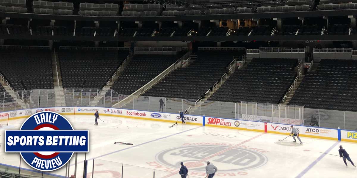 Empty NHL Arena