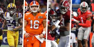 LSU - Clemson - Alabama - Ohio State