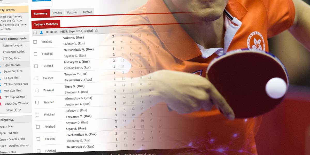 Russian Table Tennis