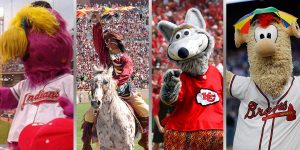 Indians, Seminoles, Chiefs, Braves Mascots
