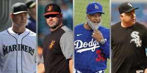 Scott Servais, Brandon Hyde, Dave Roberts, Rick Renteria