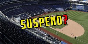 Suspend MLB?