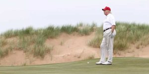 Donald Trump Golfing