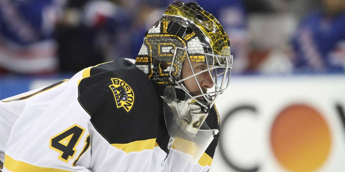 Boston Bruin’s Jaroslav Halak