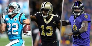 Christian McCaffery - Micheal Thomas - Lamar-Jackson