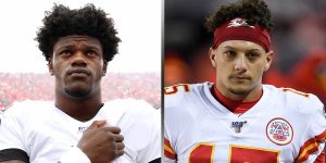 Lamar Jackson - Patrick Mahomes