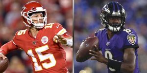 Patrick Mahomes - Lamar Jackson