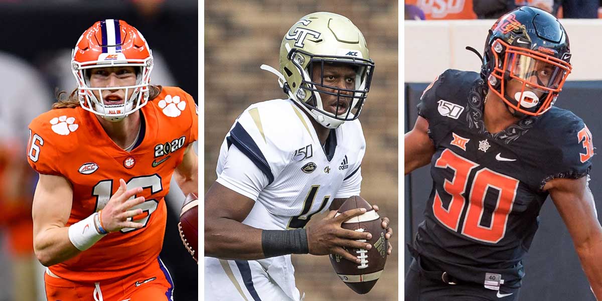 Trevor Lawrence - Jeff Sims - Chuba Hubbard