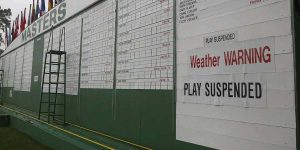 The Masters - Rain Suspension