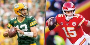Aaron Rodgers - Patrick Mahomes