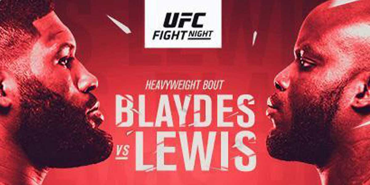UFC Fight Night: Blaydes vs. Lewis