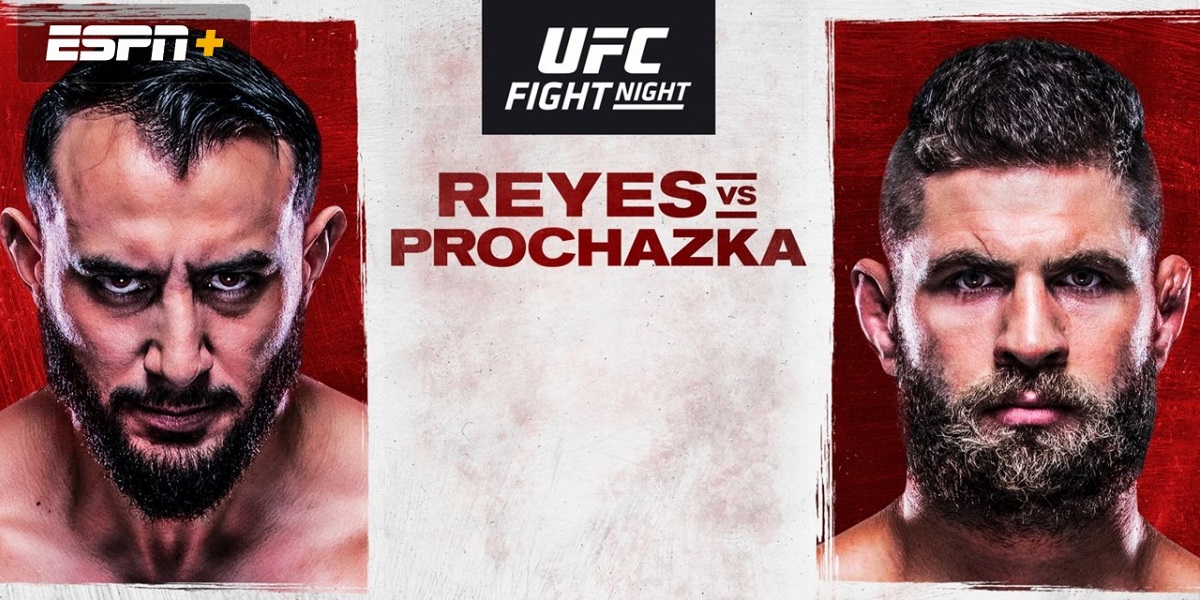 UFC Fight Night - Reyes vs. Prochazka