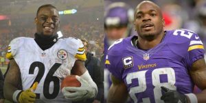 From Field To Ring: Le’Veon Bell Vs. Adrian Peterson Odds