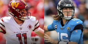 Carson Wentz - Trevor Lawrence