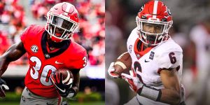 Daijun Edwards and Kenny McIntosh