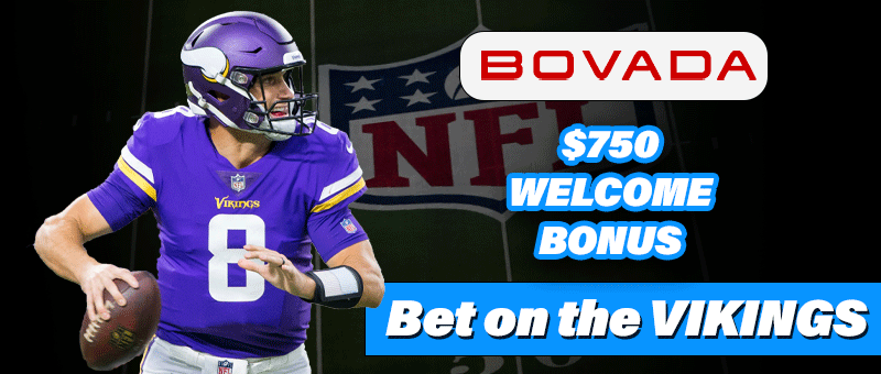 Bet on the Minnesota Vikings at Bovada Sportsbook