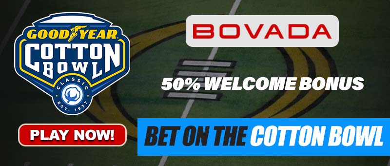 Bet on the Cotton Bowl at Bovada Sportsbook