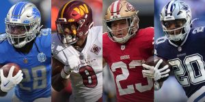 David Montgomery - Brian Robinson - Christian McCaffrey - Tony Pollard