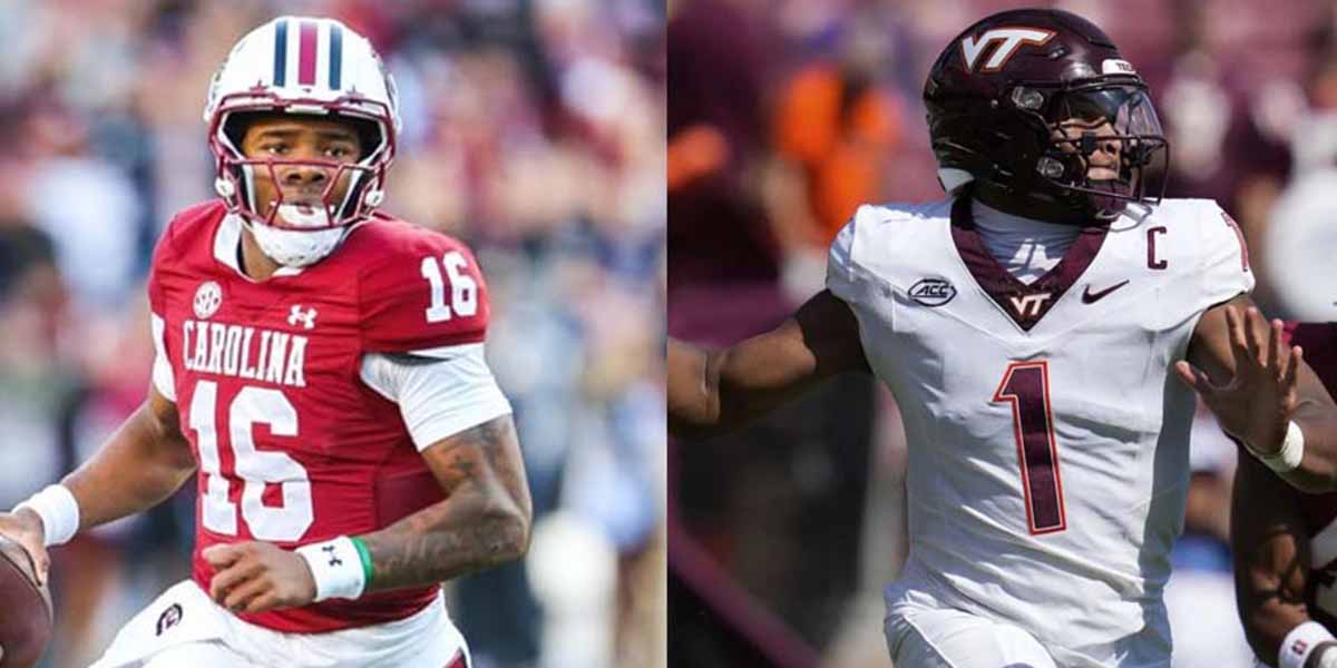 Best Bet For Virginia Tech Vs. #13 South Carolina - LaNorris Sellers, Kyron Drones