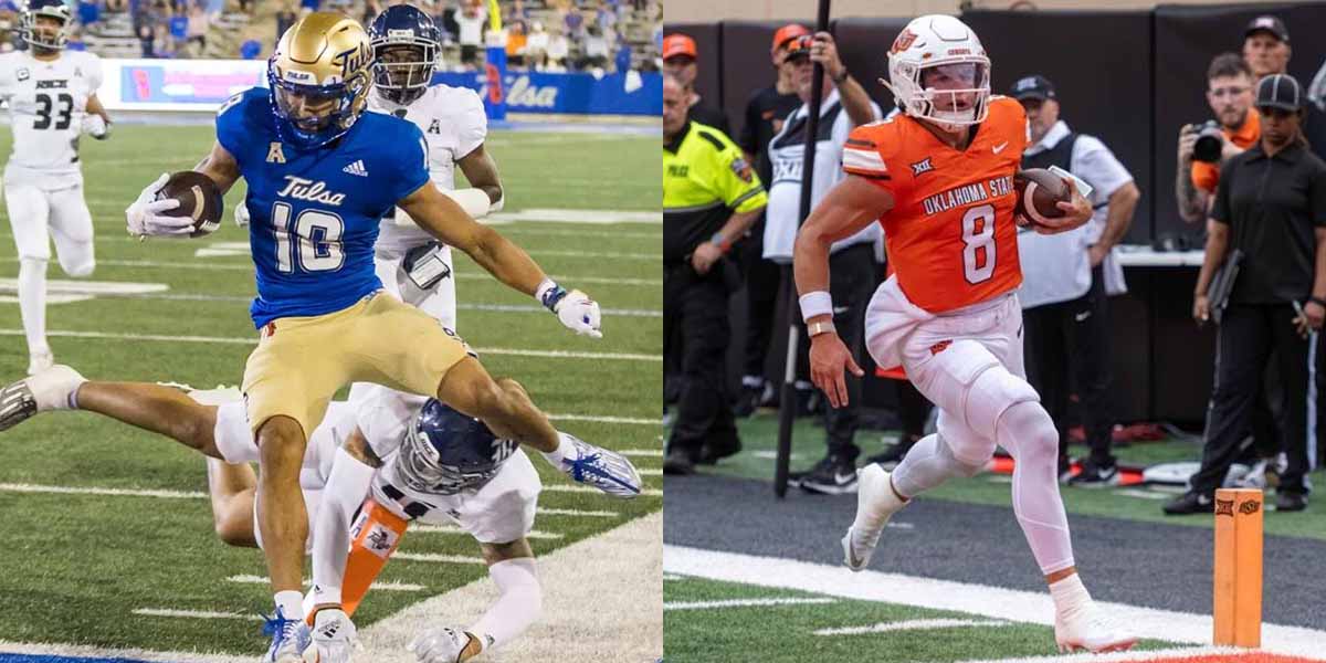 Best Bets For Tulsa Vs. Oklahoma State Friday CFB - Baylor Hayes, Zane Flores