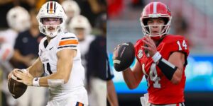 Betting Trends + Where To Bet Georgia Vs. Auburn Week 7 - Jackson Arnold, Gunner Stockton